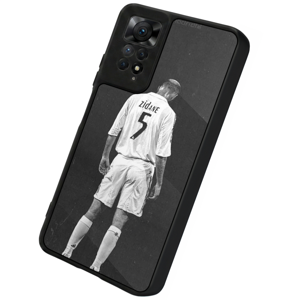 Xiaomi Redmi Note 11 Pro Uyumlu Zidane Tasarımlı Glossy Premium Kılıf