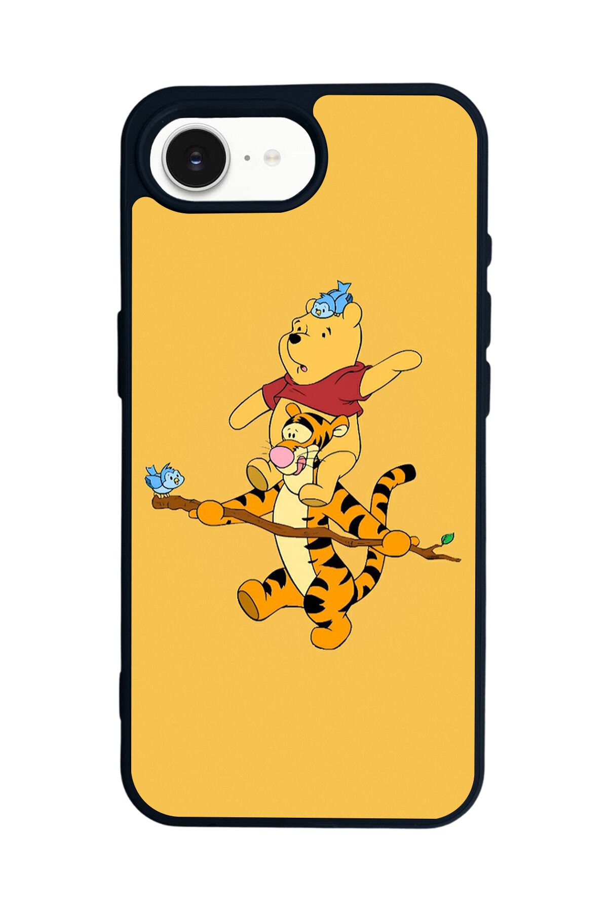 iPhone 16E Uyumlu Winnie Tasarımlı Glossy Premium Kılıf