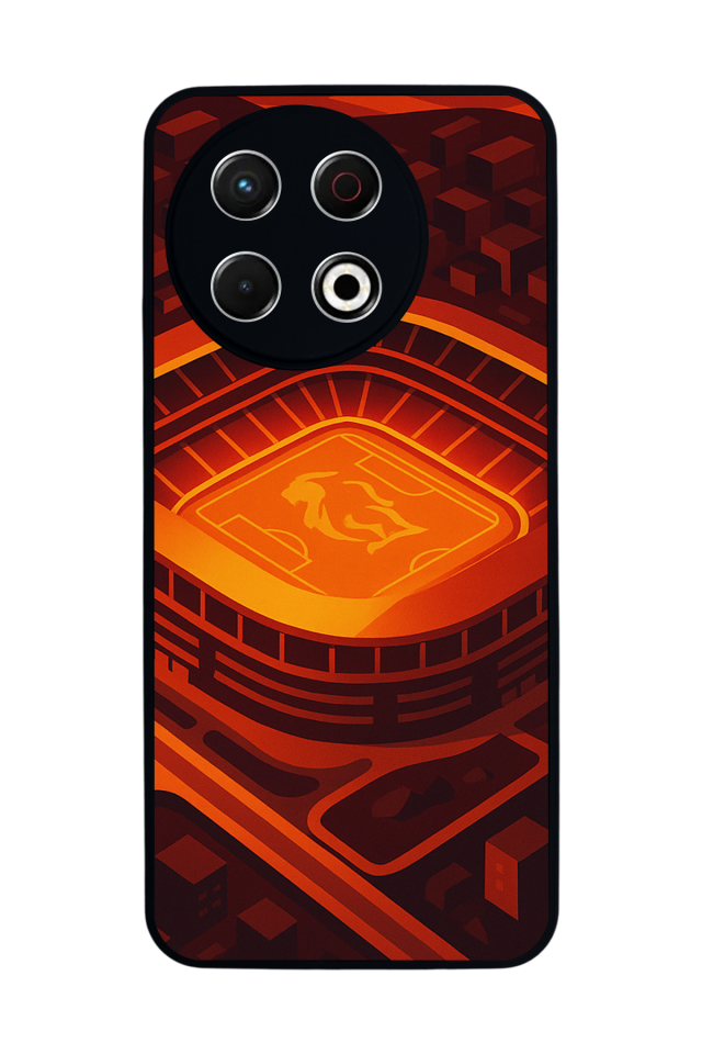 Tecno Spark 30 Pro Uyumlu Aslan Tasarımlı Glossy Premium Kılıf