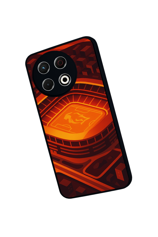 Tecno Spark 30 Pro Uyumlu Aslan Tasarımlı Glossy Premium Kılıf