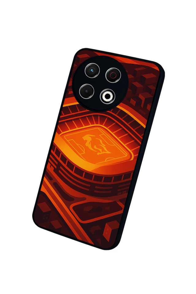 Tecno Spark 30 Pro Uyumlu Aslan Tasarımlı Glossy Premium Kılıf