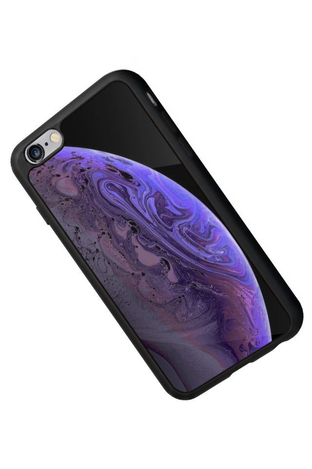 iPhone 6 Plus Uyumlu Ay Tasarımlı Glossy Premium Kılıf