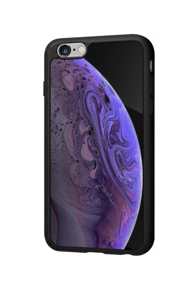 iPhone 6 Plus Uyumlu Ay Tasarımlı Glossy Premium Kılıf