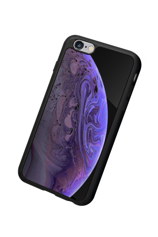 iPhone 6 Plus Uyumlu Ay Tasarımlı Glossy Premium Kılıf