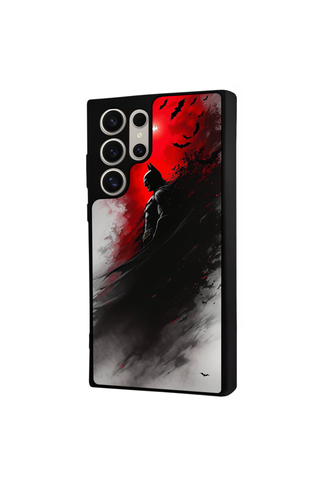 Samsung Galaxy S22 Ultra Uyumlu Batman Tasarımlı Glossy Premium Kılıf