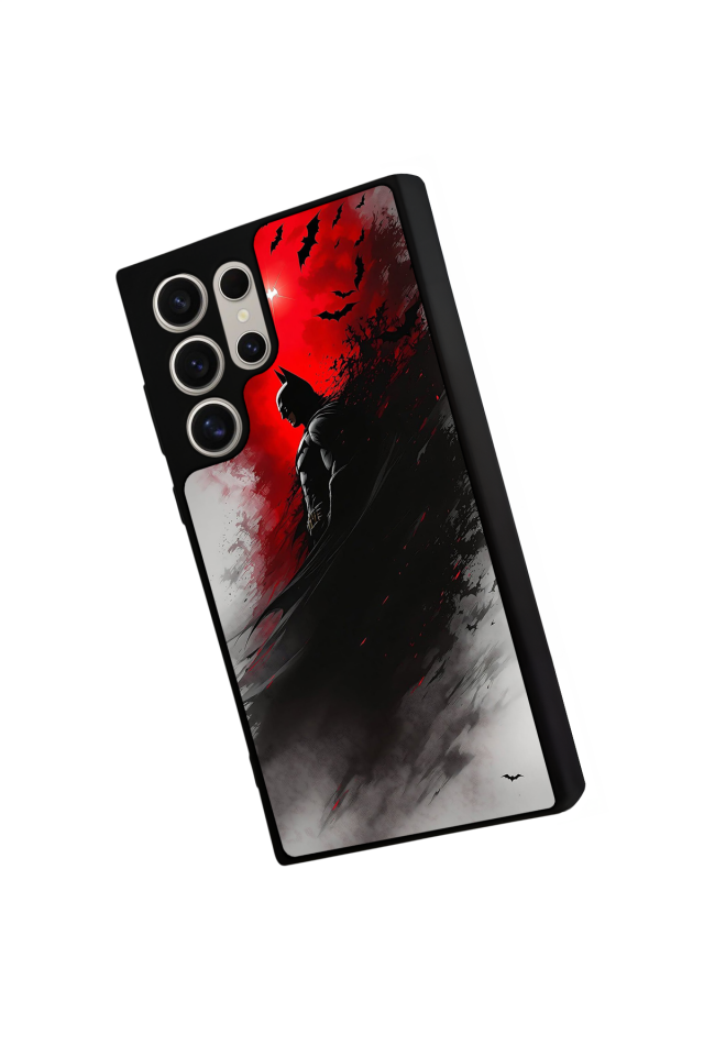 Samsung Galaxy S22 Ultra Uyumlu Batman Tasarımlı Glossy Premium Kılıf