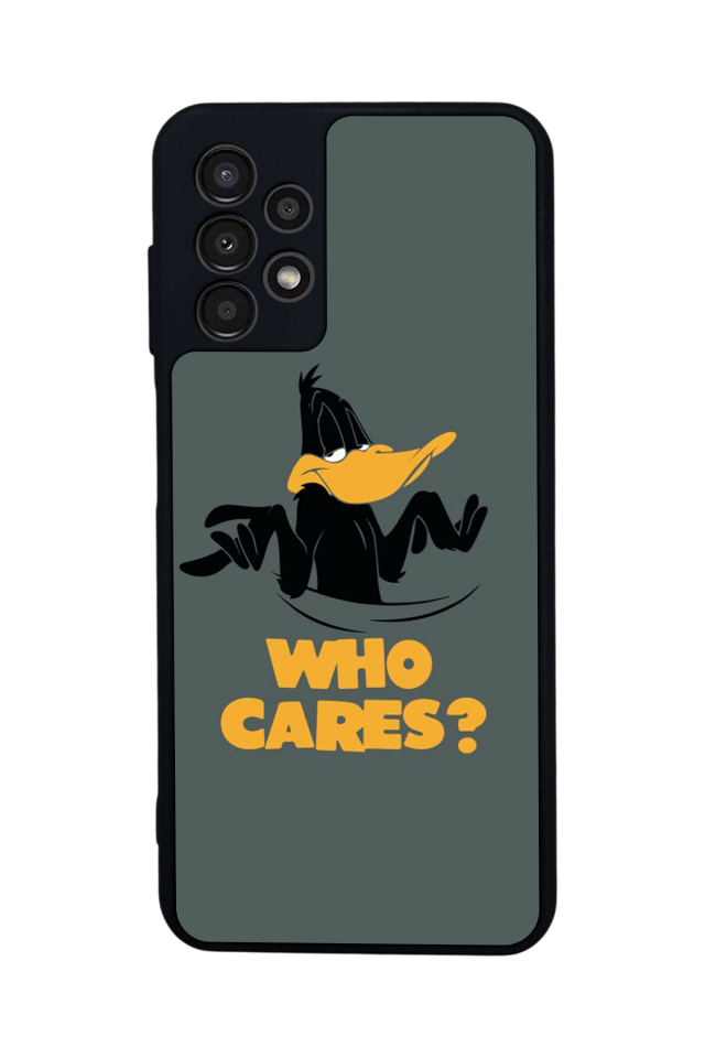 Samsung Galaxy A13 Uyumlu Daffy duck Tasarımlı Glossy Premium Kılıf