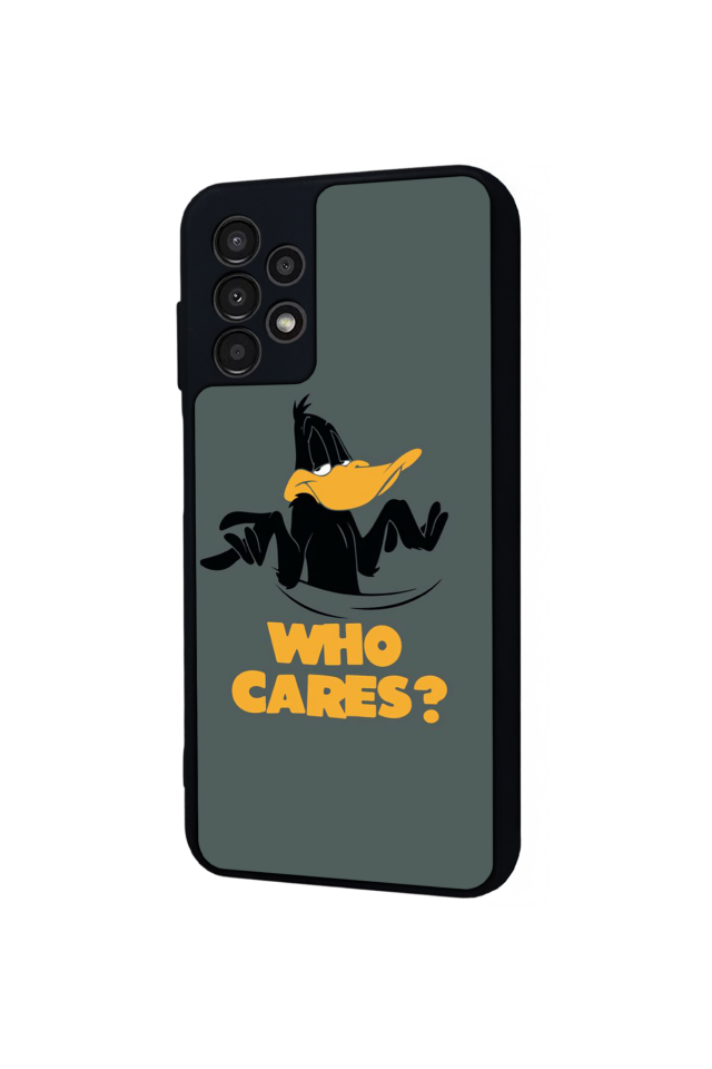 Samsung Galaxy A13 Uyumlu Daffy duck Tasarımlı Glossy Premium Kılıf