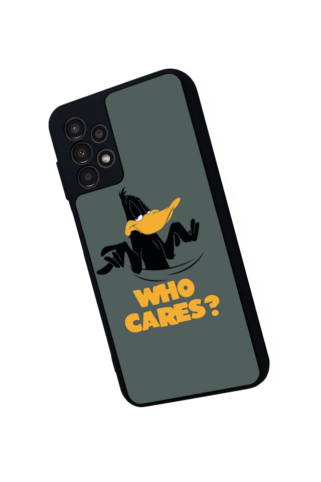 Samsung Galaxy A13 Uyumlu Daffy duck Tasarımlı Glossy Premium Kılıf