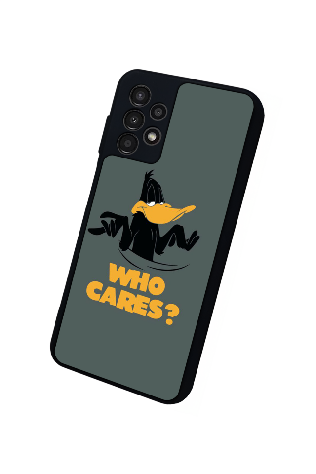 Samsung Galaxy A13 Uyumlu Daffy duck Tasarımlı Glossy Premium Kılıf
