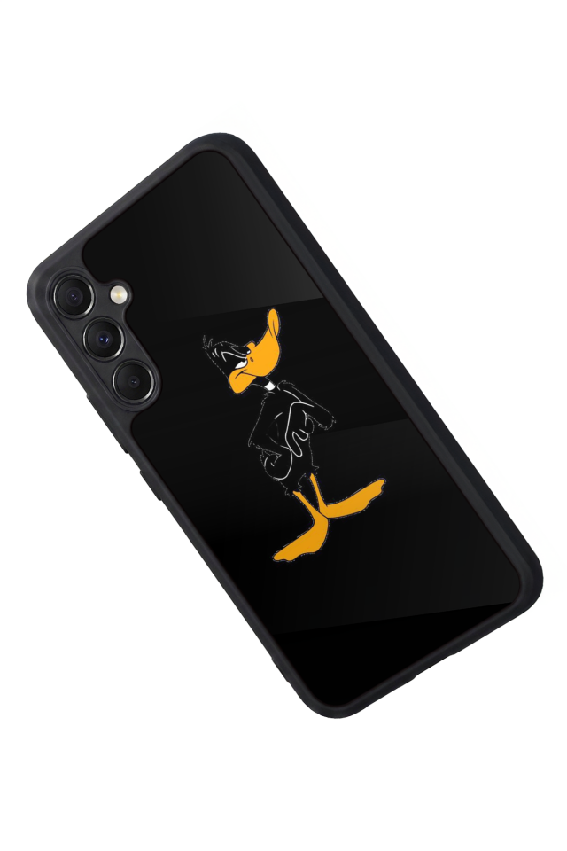 Samsung Galaxy M34 Uyumlu Daffy duck Tasarımlı Glossy Premium Kılıf