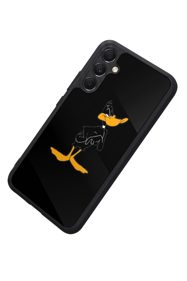 Samsung Galaxy M34 Uyumlu Daffy duck Tasarımlı Glossy Premium Kılıf