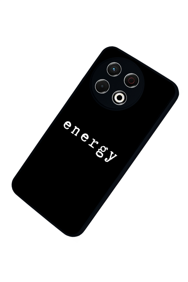 Tecno Spark 30 Pro Uyumlu Energy Tasarımlı Glossy Premium Kılıf