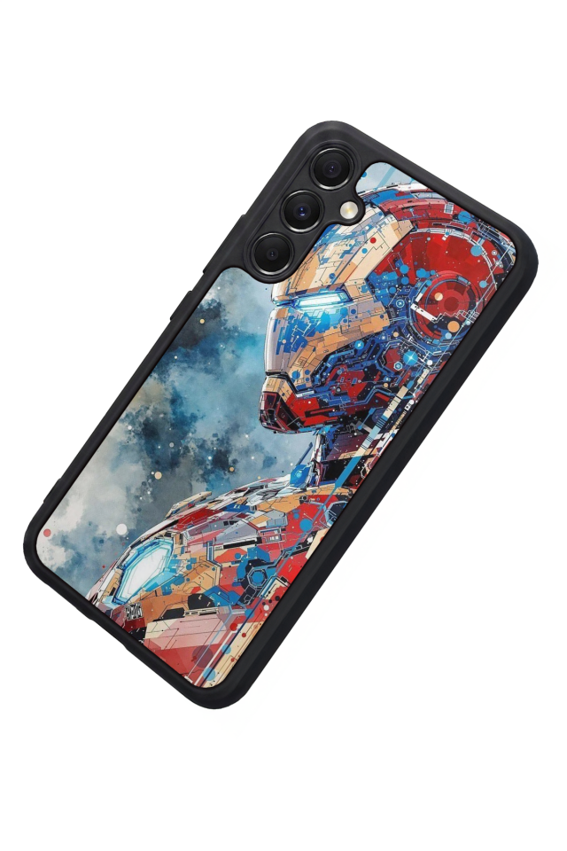 Samsung Galaxy A34 Uyumlu Iron Man ( Demir Adam ) Tasarımlı Glossy Premium Kılıf
