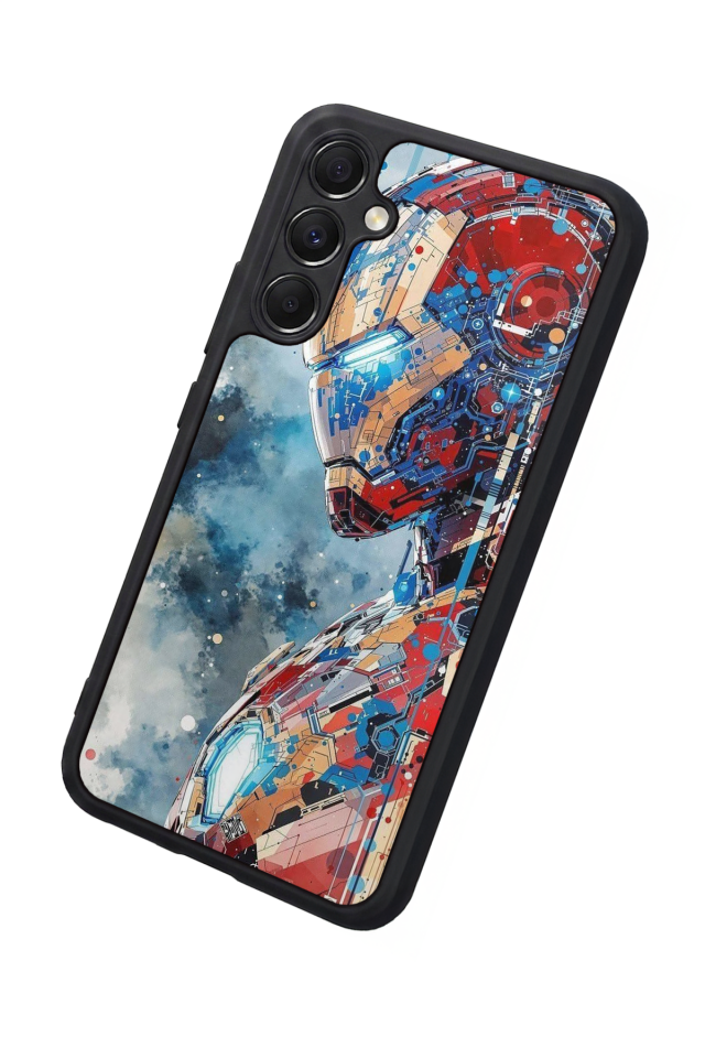 Samsung Galaxy A34 Uyumlu Iron Man ( Demir Adam ) Tasarımlı Glossy Premium Kılıf