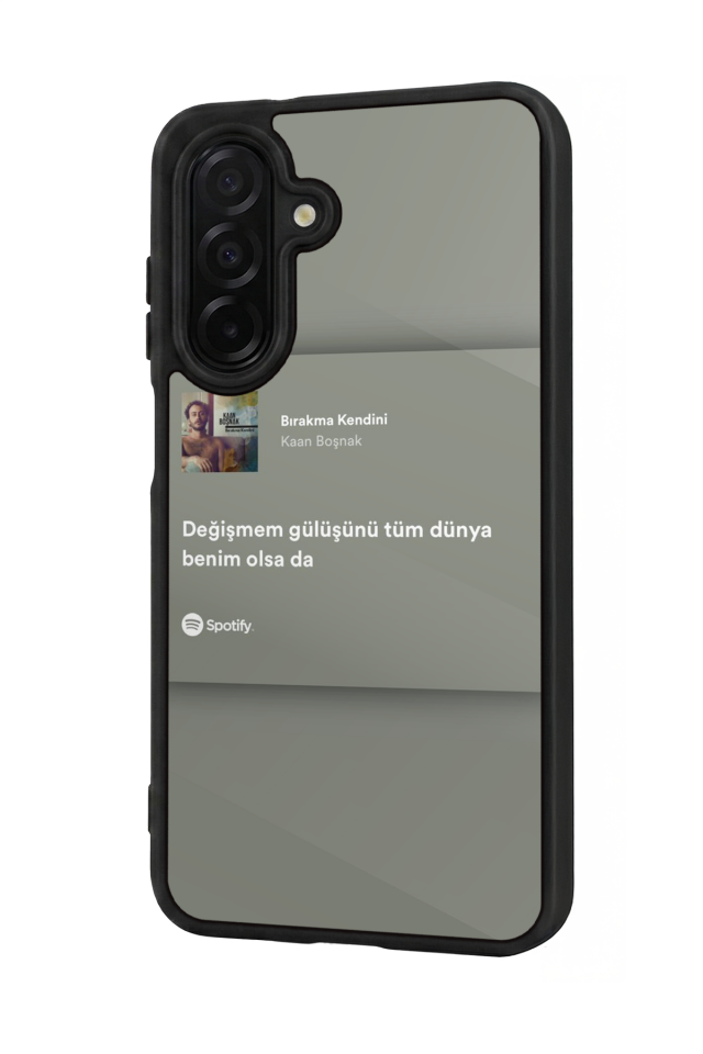 Samsung Galaxy A36 Uyumlu Sarki Sozleri Tasarımlı Glossy Premium Kılıf