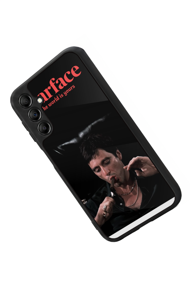 Samsung Galaxy A14 Uyumlu Scarface Tasarımlı Glossy Premium Kılıf
