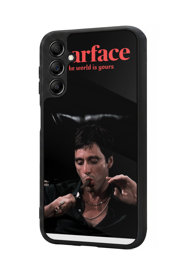 Samsung Galaxy A14 Uyumlu Scarface Tasarımlı Glossy Premium Kılıf