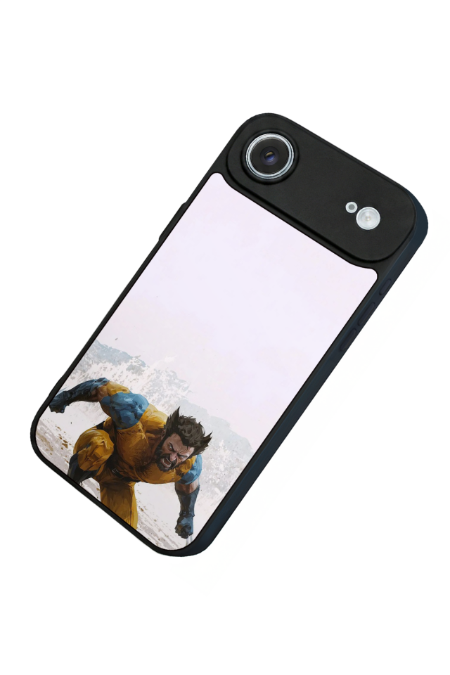 iPhone 17 Air Uyumlu Wolverine Tasarımlı Glossy Premium Kılıf
