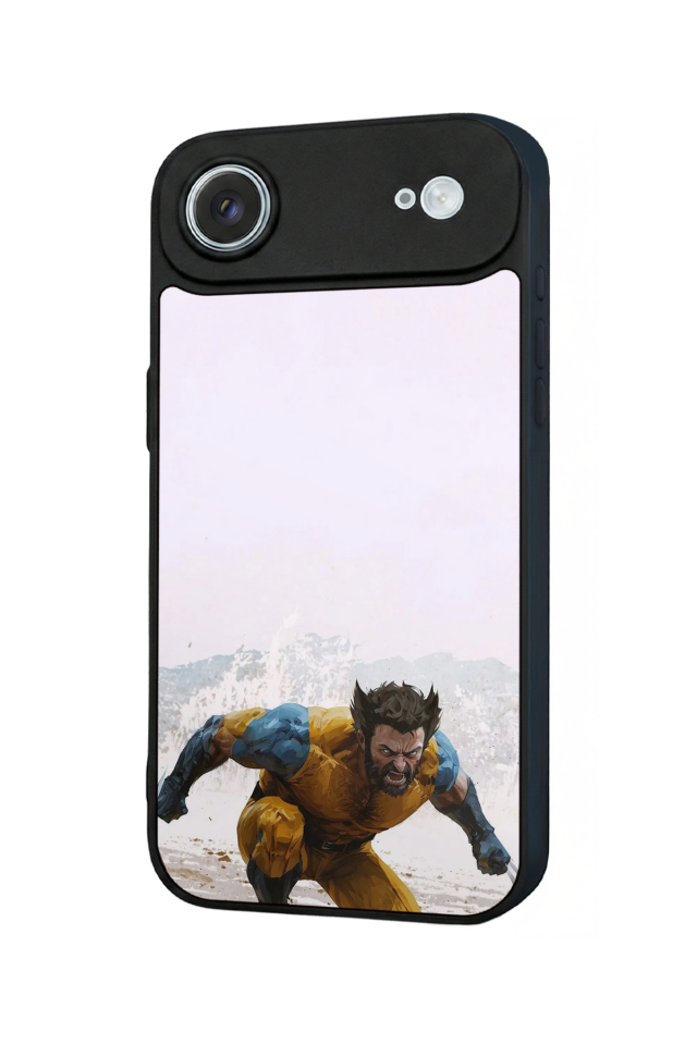 iPhone 17 Air Uyumlu Wolverine Tasarımlı Glossy Premium Kılıf