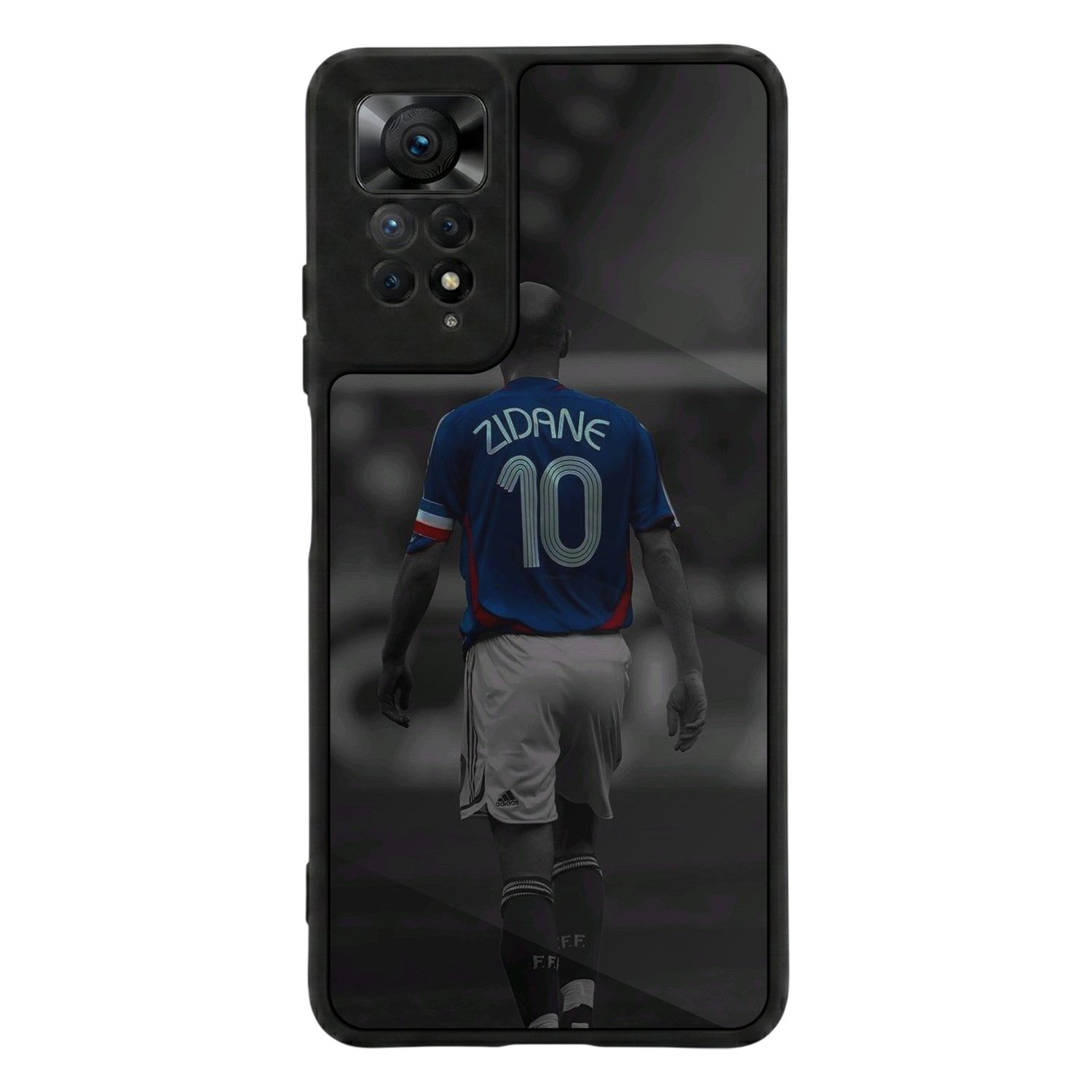 Xiaomi Redmi Note 11 Pro Uyumlu Zidane Tasarımlı Glossy Premium Kılıf