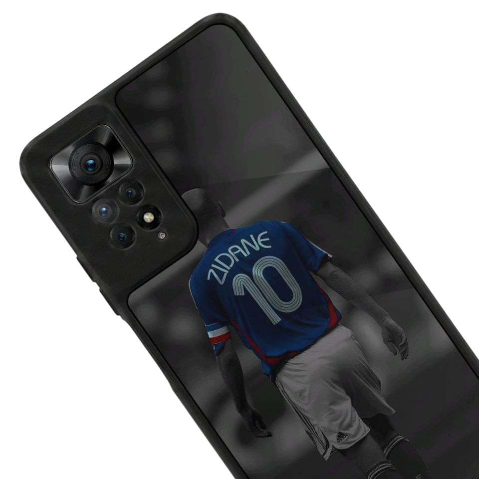 Xiaomi Redmi Note 11 Pro Uyumlu Zidane Tasarımlı Glossy Premium Kılıf