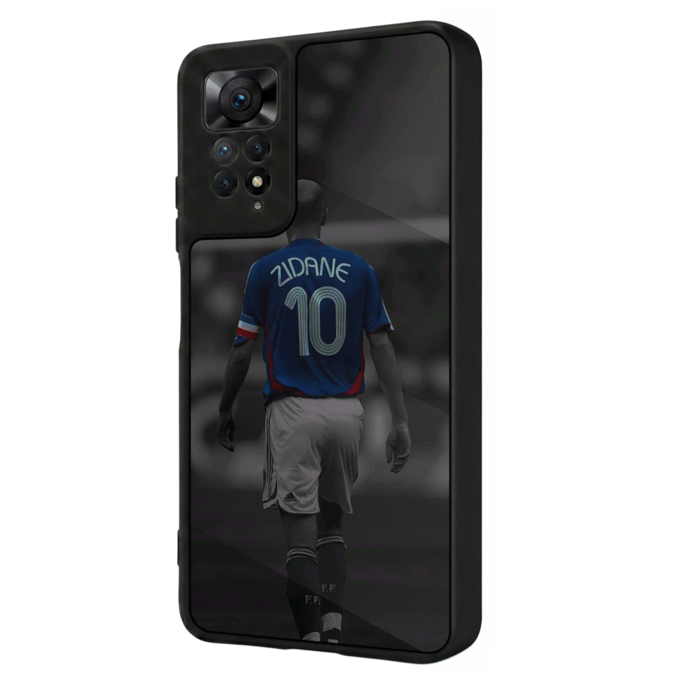 Xiaomi Redmi Note 11 Pro Uyumlu Zidane Tasarımlı Glossy Premium Kılıf