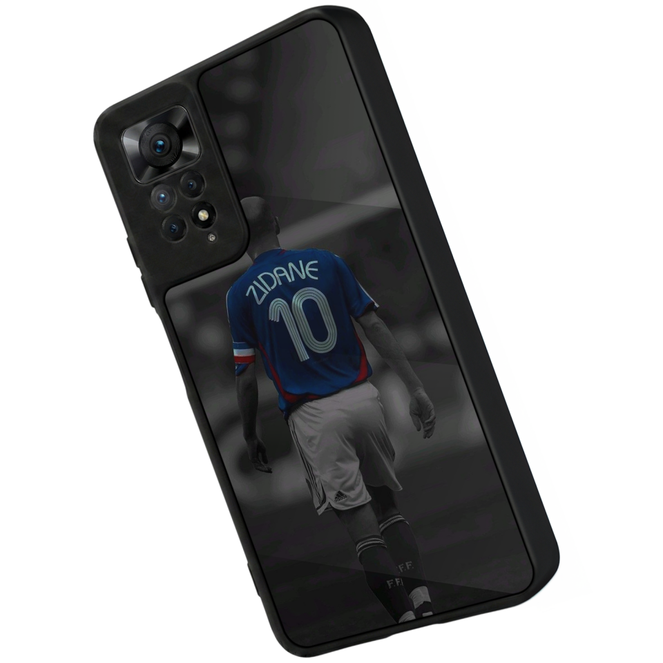Xiaomi Redmi Note 11 Pro Uyumlu Zidane Tasarımlı Glossy Premium Kılıf