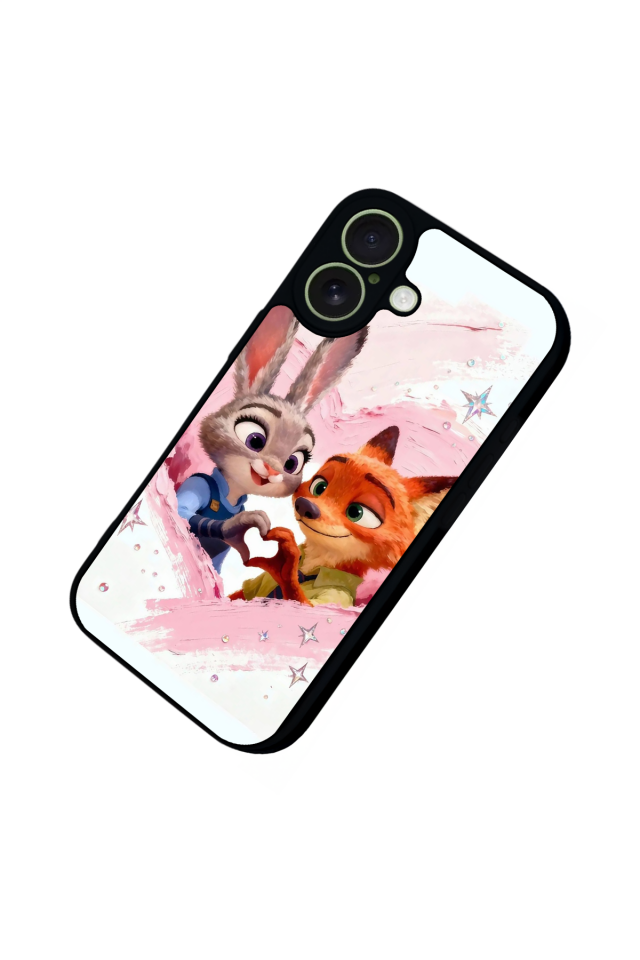 iPhone 17 Uyumlu Zootropolis Tasarımlı Glossy Premium Kılıf