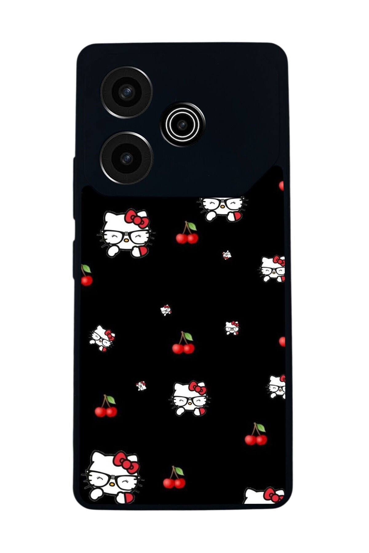 Tecno Pova 6 Uyumlu HelloKitty Tasarımlı Glossy Premium Kılıf