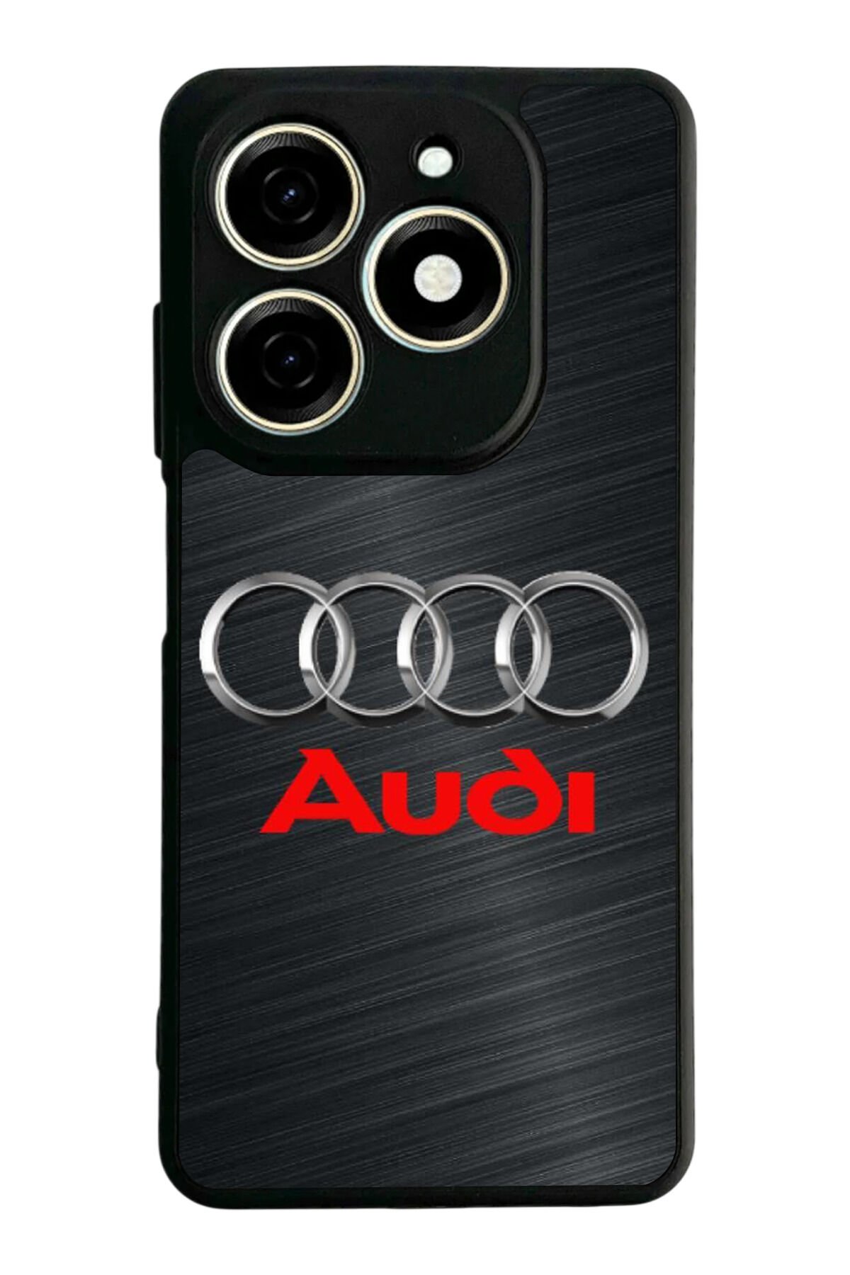 Infınıx Smart 8 Pro Uyumlu Audi Tasarımlı Glossy Premium Kılıf