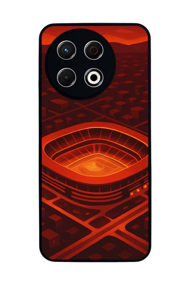 Tecno Spark 30 Pro Uyumlu Aslan Tasarımlı Glossy Premium Kılıf