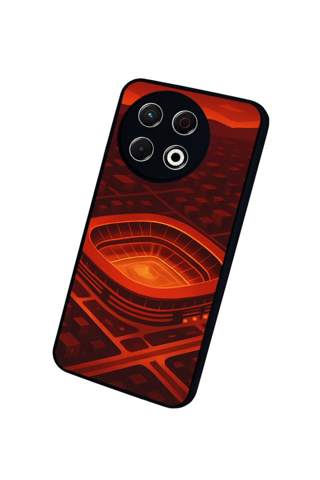 Tecno Spark 30 Pro Uyumlu Aslan Tasarımlı Glossy Premium Kılıf