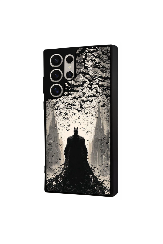 Samsung Galaxy S22 Ultra Uyumlu Batman Tasarımlı Glossy Premium Kılıf