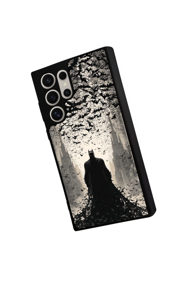 Samsung Galaxy S22 Ultra Uyumlu Batman Tasarımlı Glossy Premium Kılıf