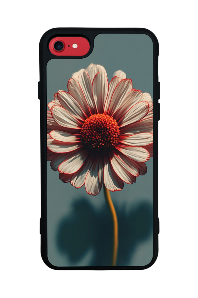 iPhone SE Uyumlu Cicek Tasarımlı Glossy Premium Kılıf