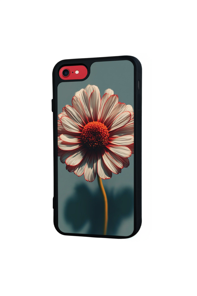 iPhone SE Uyumlu Cicek Tasarımlı Glossy Premium Kılıf