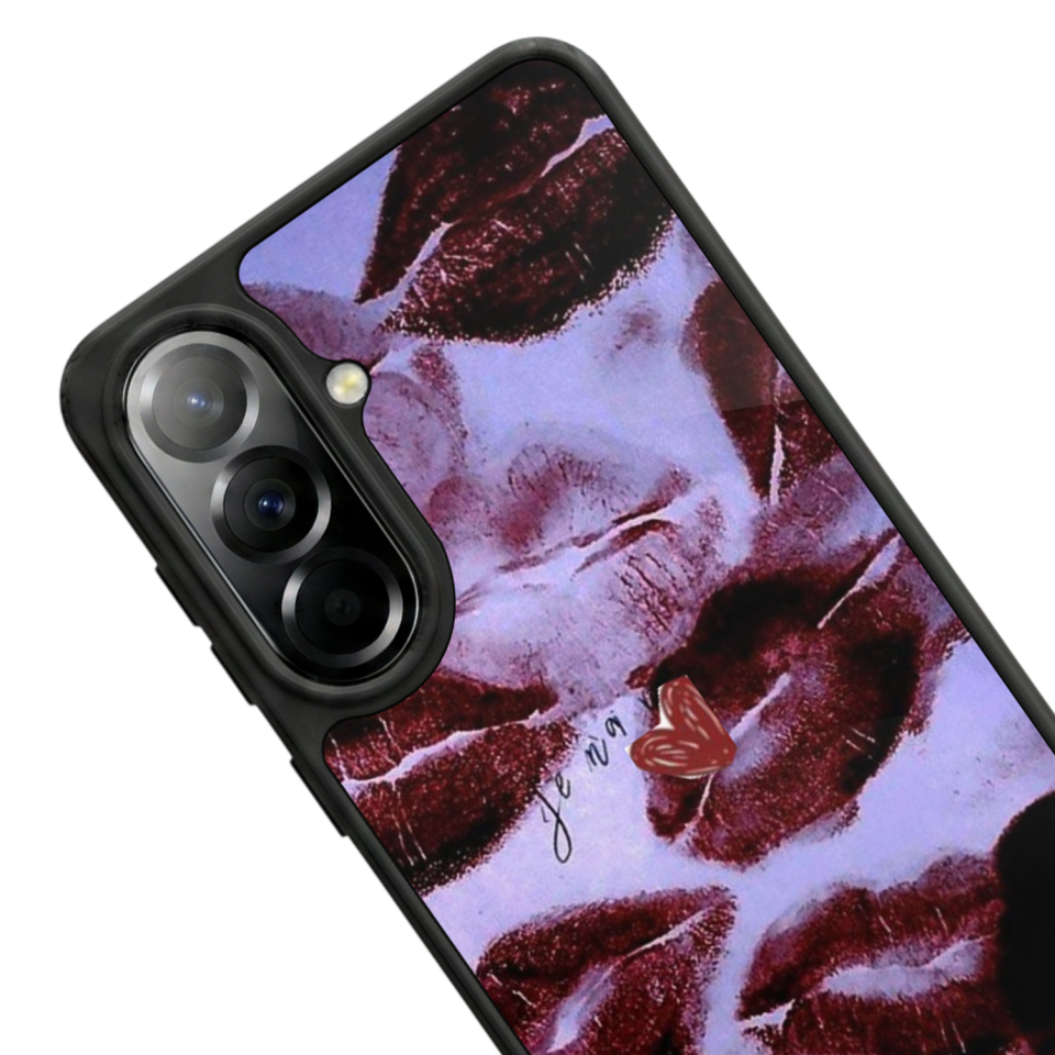 Samsung Galaxy A57 Uyumlu Dudak Tasarımlı Glossy Premium Kılıf