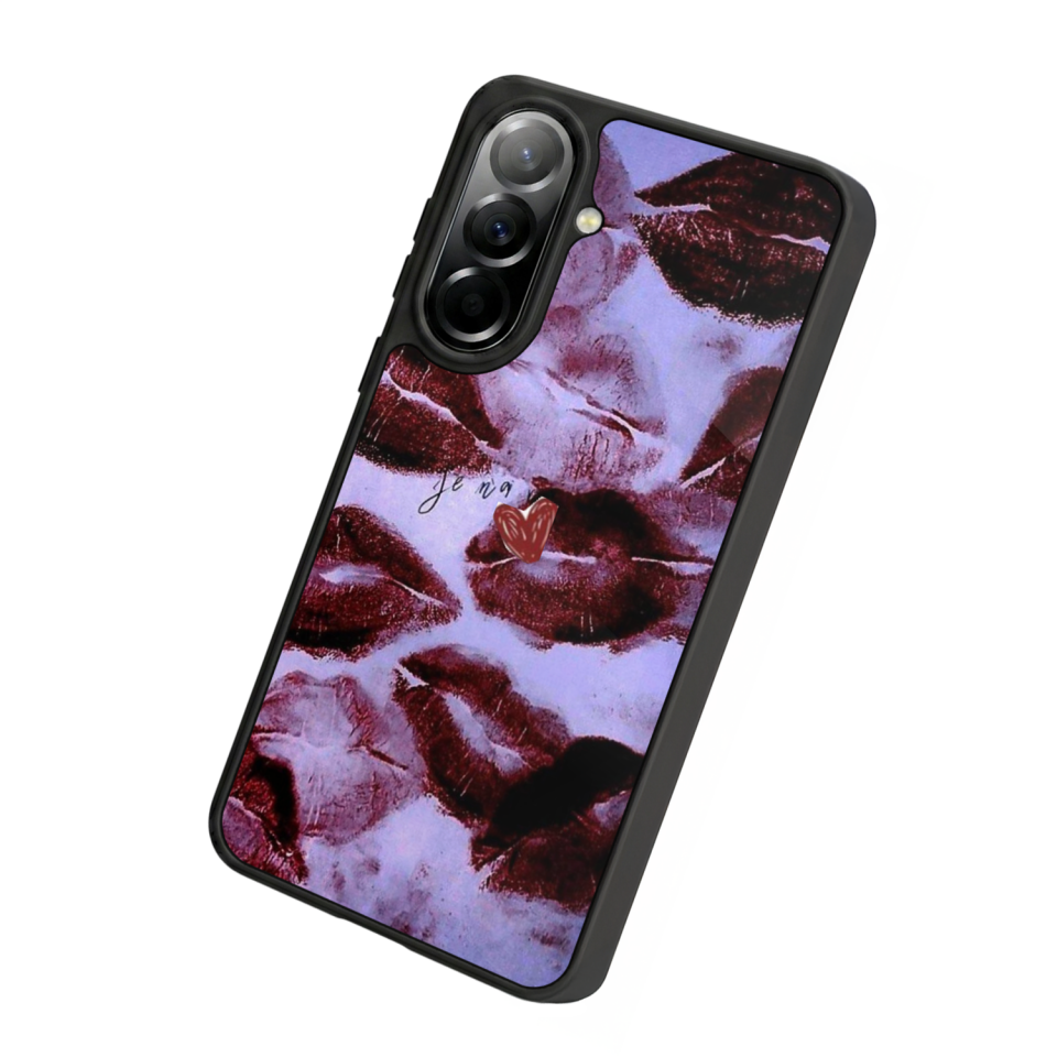 Samsung Galaxy A57 Uyumlu Dudak Tasarımlı Glossy Premium Kılıf