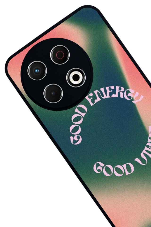 Tecno Spark 30 Pro Uyumlu Energy Tasarımlı Glossy Premium Kılıf