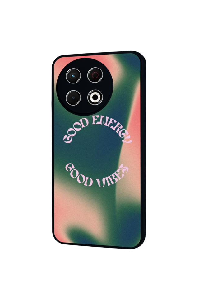 Tecno Spark 30 Pro Uyumlu Energy Tasarımlı Glossy Premium Kılıf