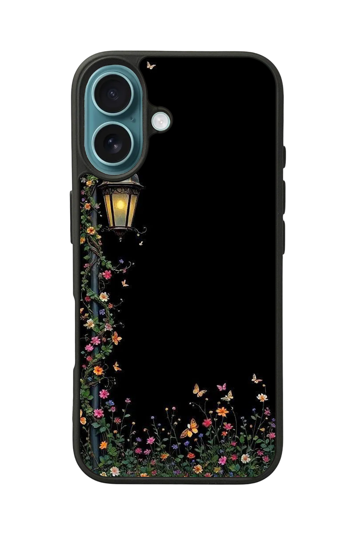 iPhone 16 Uyumlu Floral Tasarımlı Glossy Premium Kılıf