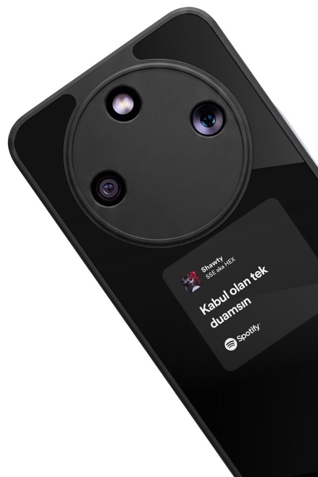 Honor Magic 8 Lite Uyumlu Sarki Sozleri Tasarımlı Glossy Premium Kılıf