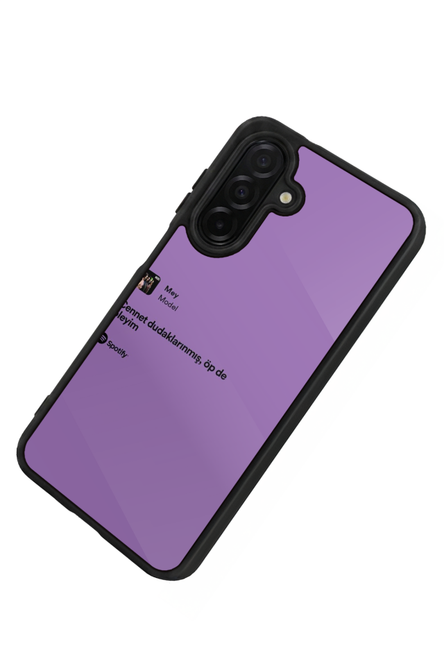 Samsung Galaxy A36 Uyumlu Sarki Sozleri Tasarımlı Glossy Premium Kılıf