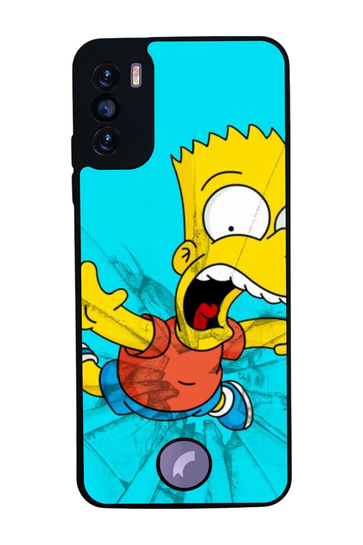 Reeder S19 Max Pro S Uyumlu The Simpsons Tasarımlı Glossy Premium Kılıf