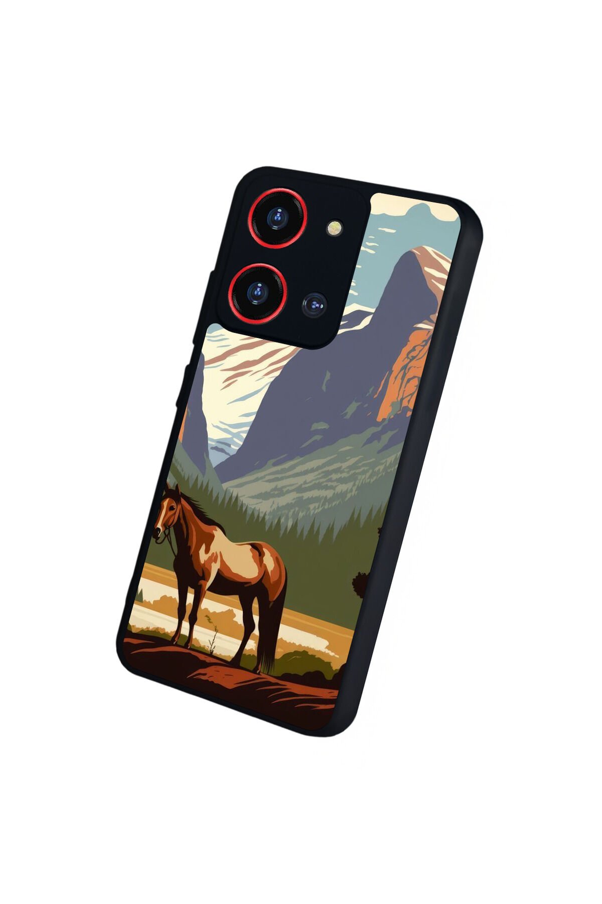 Reeder S19 Max Pro S ZOOM Uyumlu At Horse Tasarımlı Glossy Premium Kılıf