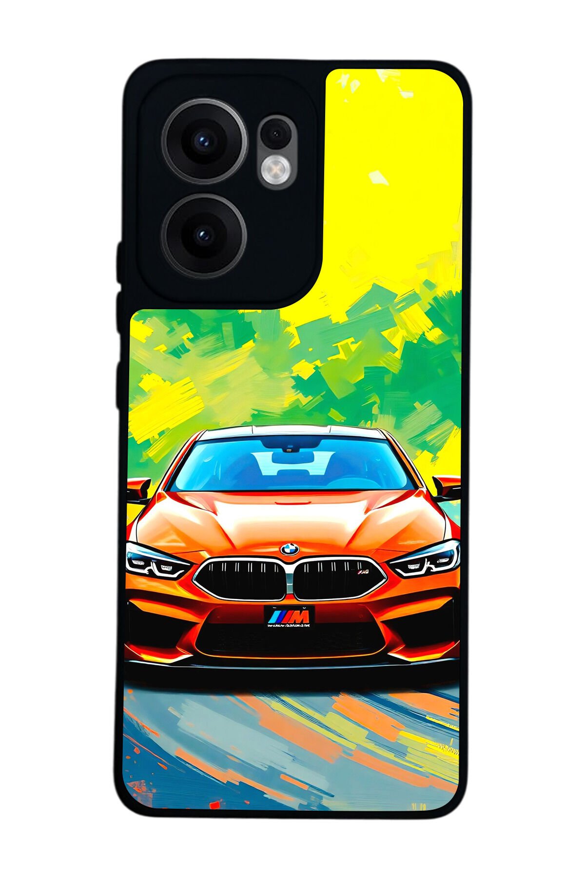 Oppo Reno 13F Uyumlu BMW Tasarımlı Glossy Premium Kılıf