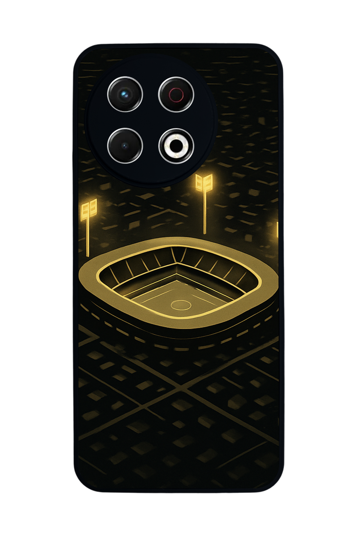 Tecno Spark 30 Pro Uyumlu Aslan Tasarımlı Glossy Premium Kılıf