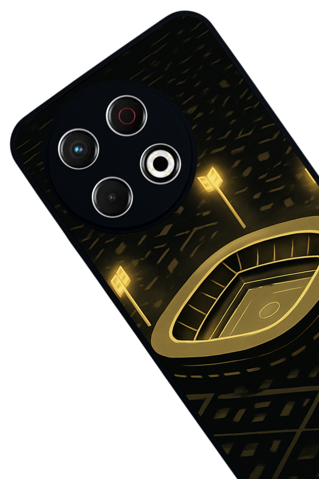 Tecno Spark 30 Pro Uyumlu Aslan Tasarımlı Glossy Premium Kılıf