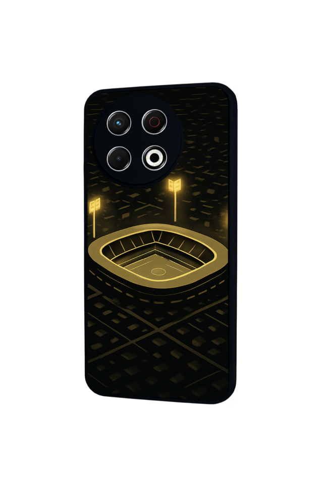 Tecno Spark 30 Pro Uyumlu Aslan Tasarımlı Glossy Premium Kılıf